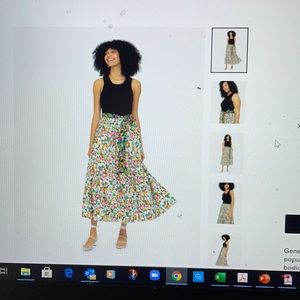 BRAND NEW Tanya Taylor Genevieve Dress. Never worn